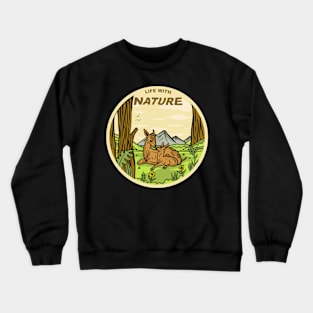 Life With Nature Crewneck Sweatshirt